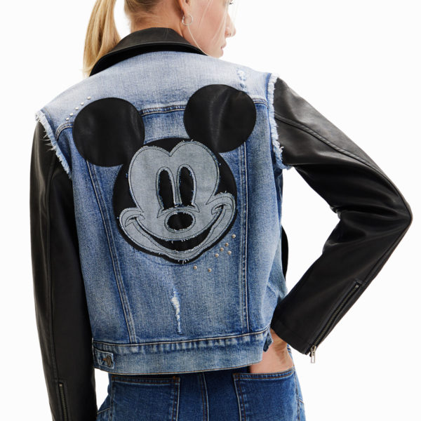 Veste hybride en jean Mickey Mouse – Desigual