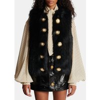 Veste sans manche en fausse-fourrure – Balmain