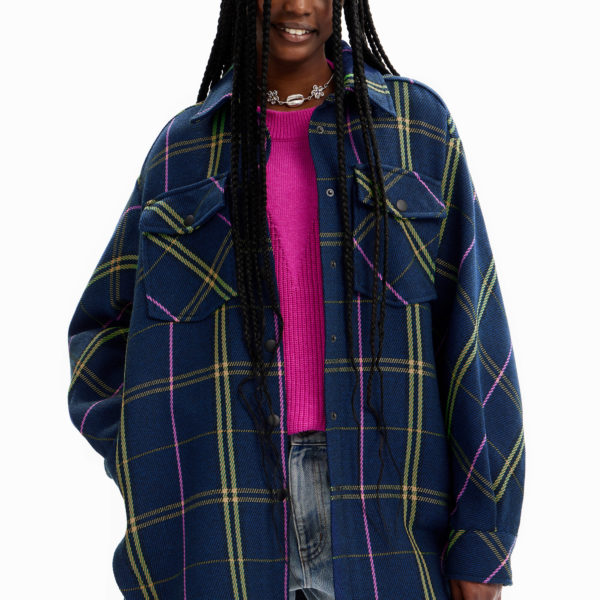 Veste surchemise carreaux – Desigual
