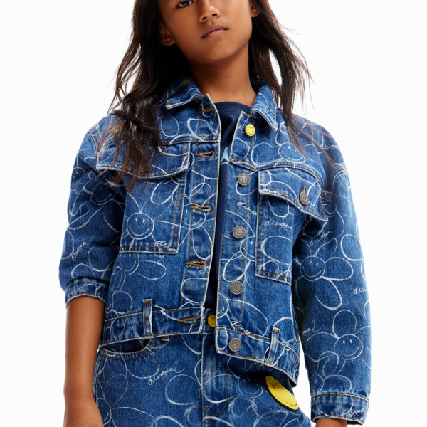 Veste trucker jean Smiley Originals ® – Desigual