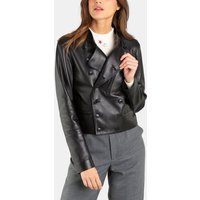 blouson fifre en cuir d’agneau – Agnes B.