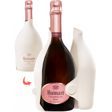 Champagne Ruinart – Brut Rosé – Etui Seconde Peau