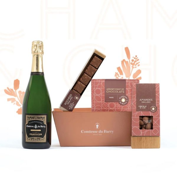 Le champagne et chocolat-Comtesse du Barry