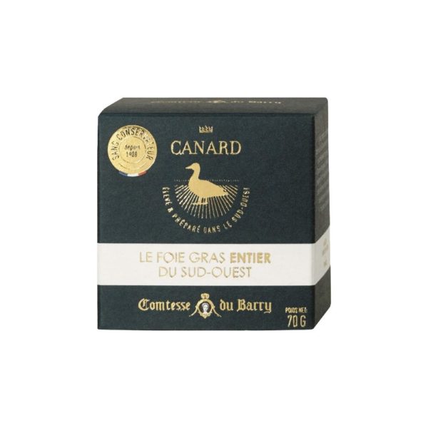 Foie gras de canard entier du Sud-Ouest 70g-Comtesse du Barry