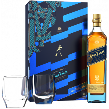 Johnnie Walker Blue Label – en Coffret 2 Verres