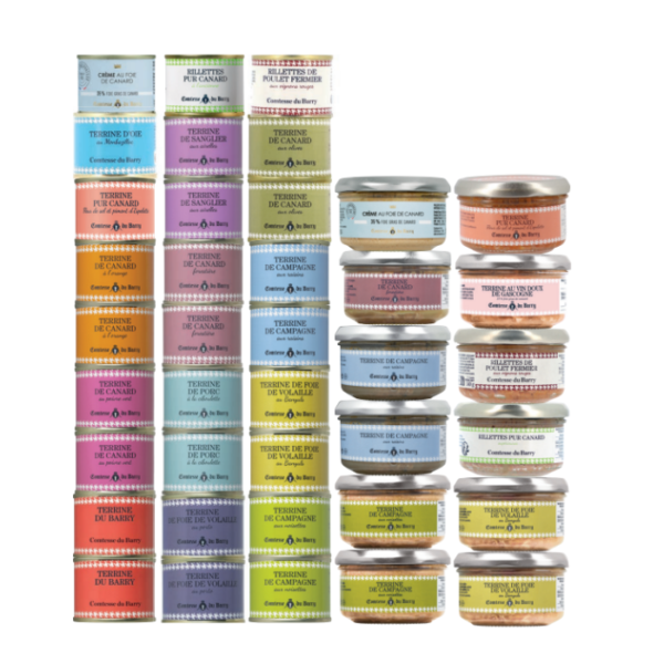 L’assortiment de saison – 39 spécialités-Comtesse du Barry
