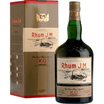 Rhum j.M. – Tres Vieux Rhum Agricole –  X.o. – en Etui