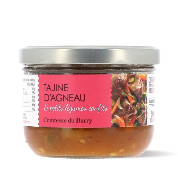 Tajine d’agneau & petits légumes confits 350g-Comtesse du Barry