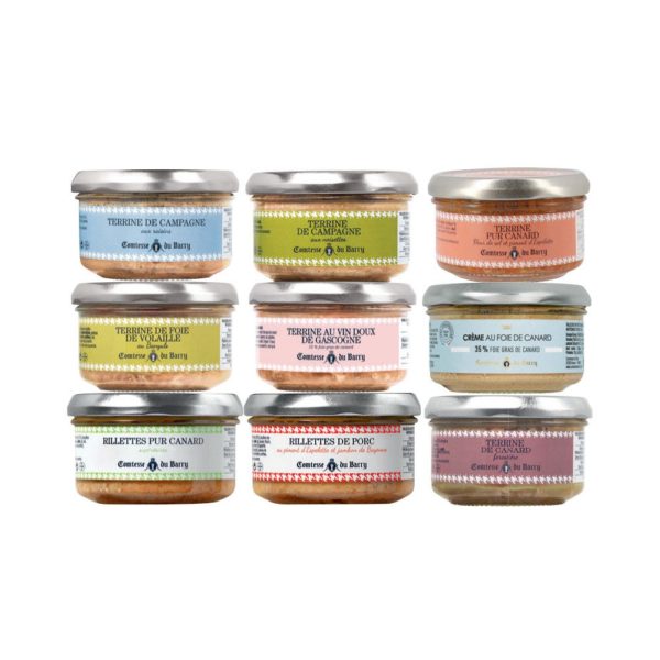 L’assortiment terroir – 9 spécialités-Comtesse du Barry