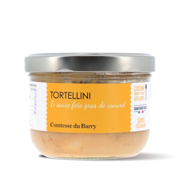 Tortellini sauce au foie gras de canard 350g-Comtesse du Barry