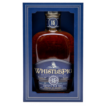 Whisky Whistle Pig Estate Oak Rye 15 Ans