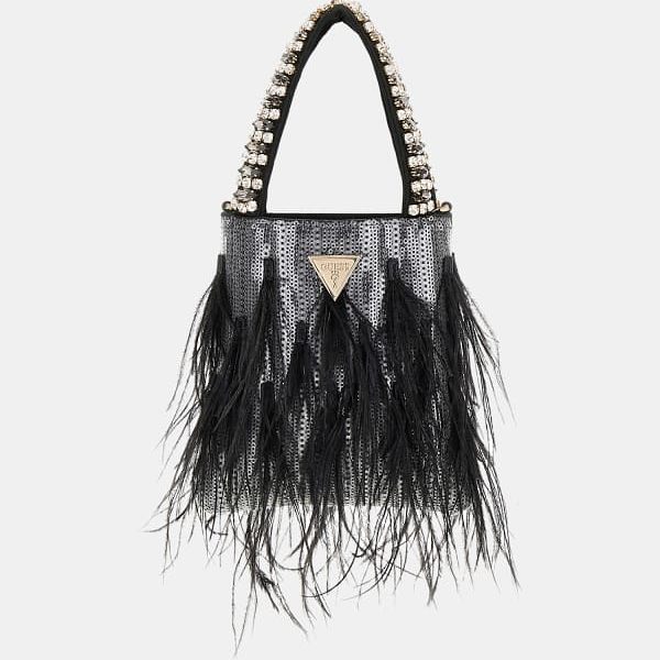 Pochette Misea Plumes – Guess