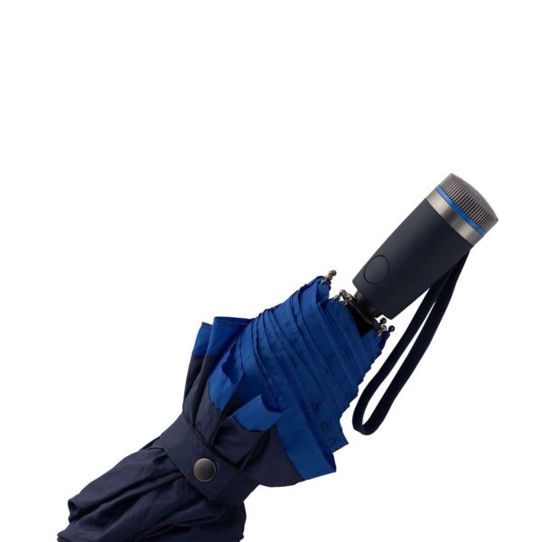 Parapluie de poche avec bords bleus – Hugo Boss