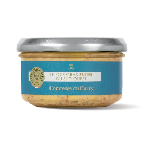 Foie gras d’oie entier du Sud-Ouest 140g-Comtesse du Barry