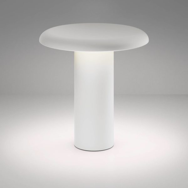 Artemide Takku lampe de table LED avec batterie, blanc Artemide
