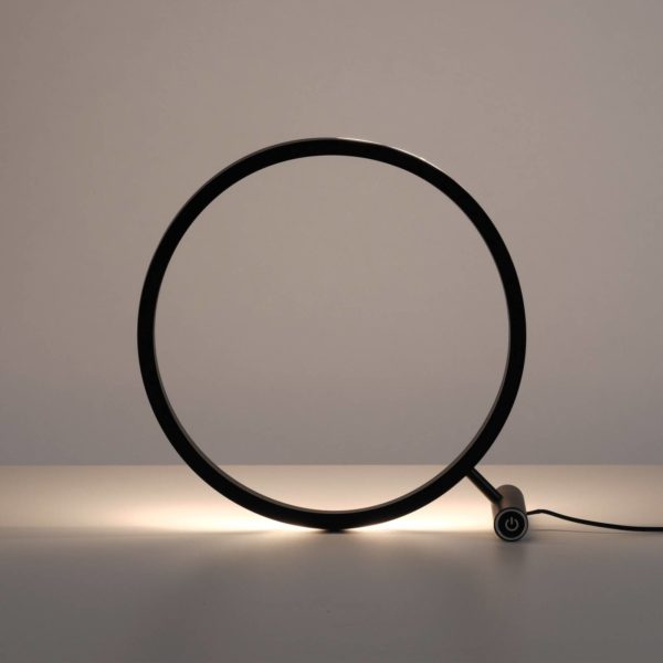 JUST LIGHT. Lampe à poser LED Ritus, aluminium JUST LIGHT.
