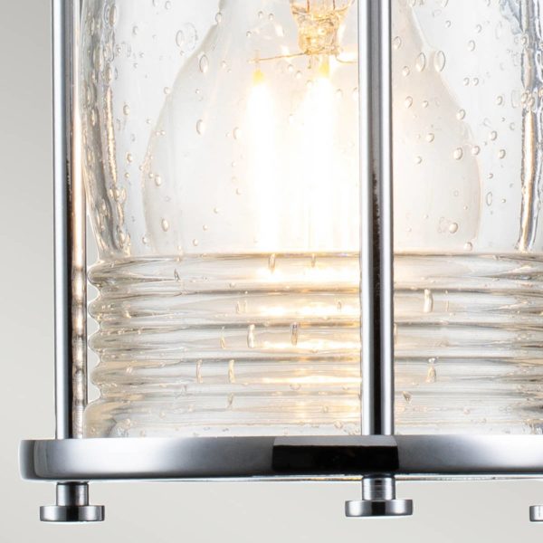 KICHLER Applique salle bain Ashland Bay, 1 lampe, chromée KICHLER