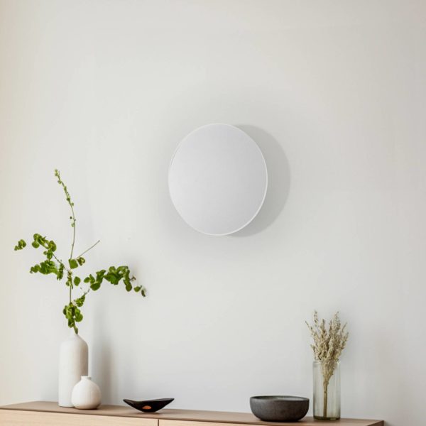 TK Lighting Applique murale Lunia New, blanc, Ø 30 cm TK Lighting