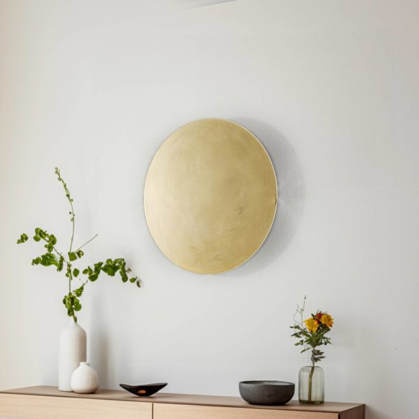 TK Lighting Applique murale Lunia New, or, Ø 40 cm TK Lighting
