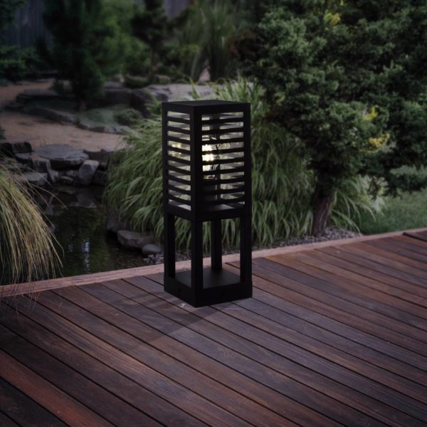 EGLO Luminaire pour socle Alamonte 3, noir EGLO