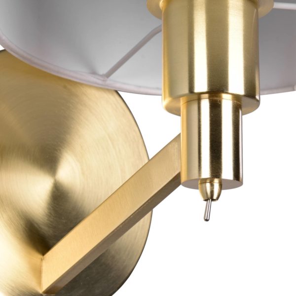 Trio Lighting Applique murale Cassio, FLEXconnect, laiton Trio Lighting