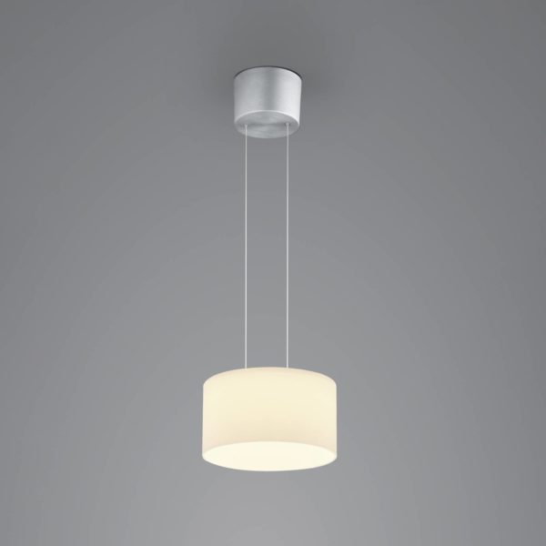 BANKAMP Grand Opal Suspension, 1 lampe, Ø 32 cm, aluminium BANKAMP