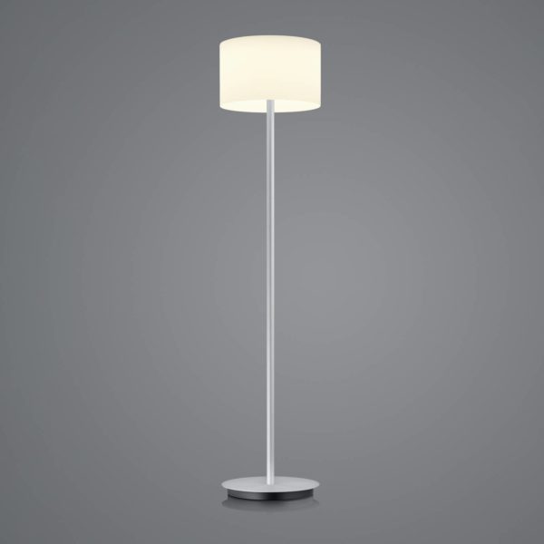 BANKAMP Grand Opal lampadaire LED, aluminium BANKAMP