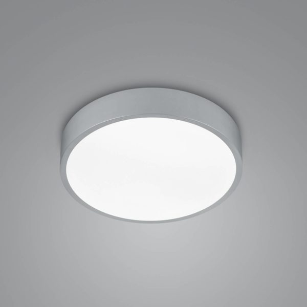 Trio Lighting Plafonnier LED Waco, CCT, Ø 31 cm, titane Trio Lighting