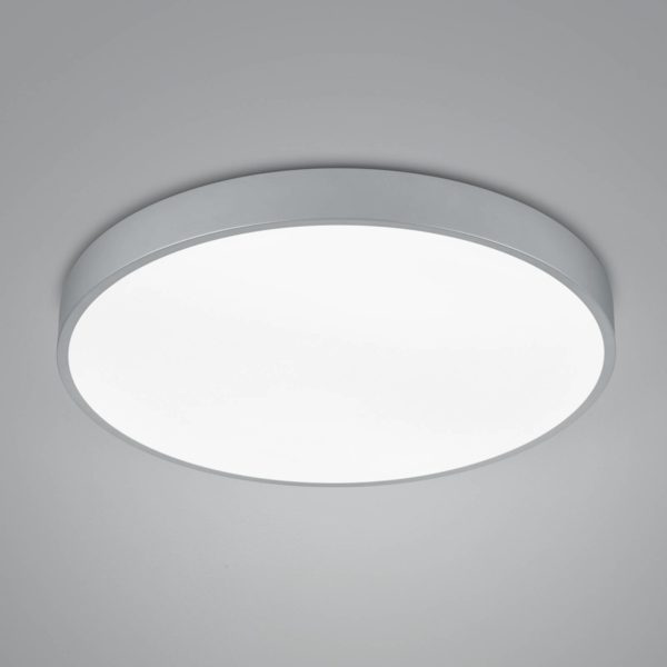 Trio Lighting Plafonnier LED Waco, CCT, Ø 49,5 cm, titane Trio Lighting