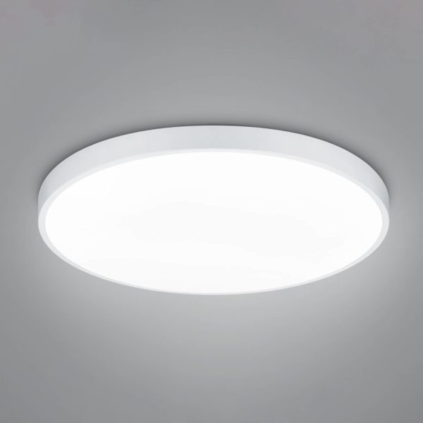 Trio Lighting Plafonnier LED Waco, CCT, Ø 75 cm, blanc mat Trio Lighting