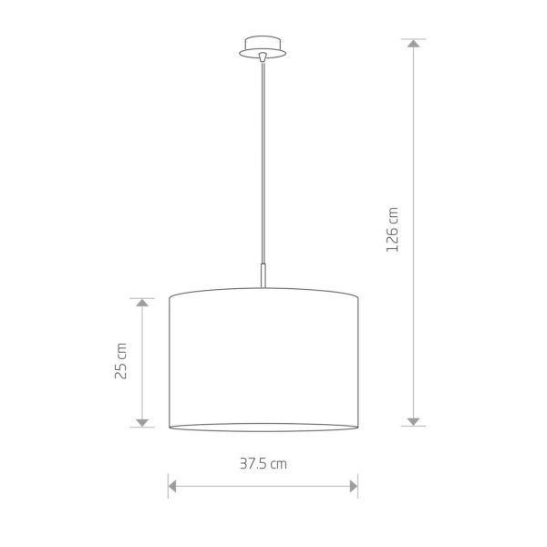 Euluna Suspension Alice, Ø 37,5 cm, écru Euluna