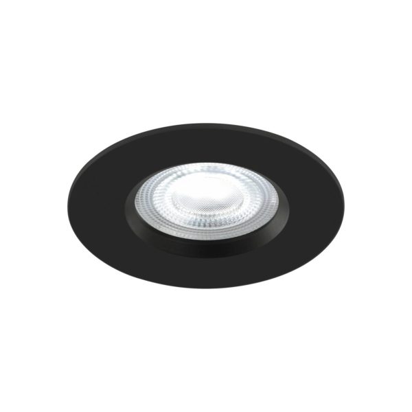 Nordlux Luminaire encastrable LED Don Smart, x3, noir Nordlux