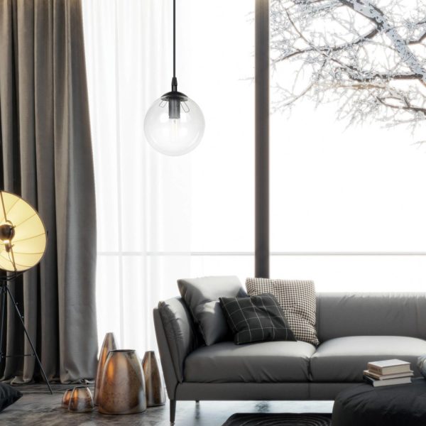 EMIBIG LIGHTING Suspension Glassy, à 1 lampe, claire EMIBIG LIGHTING
