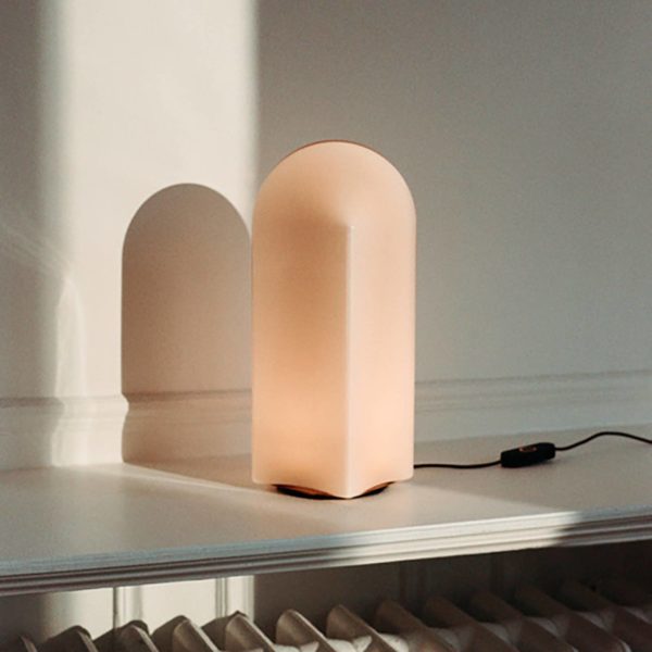 HAY Parade lampe de table LED blush pink hauteur 32 cm Hay