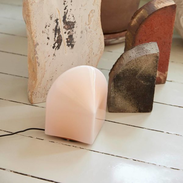 HAY Parade lampe de table LED blush pink hauteur 16 cm Hay