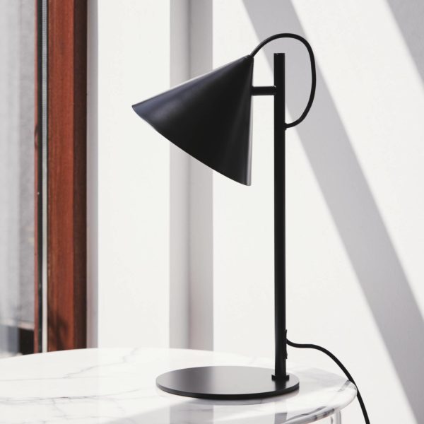 FRANDSEN Benjamin lampe noire, commande câble Frandsen