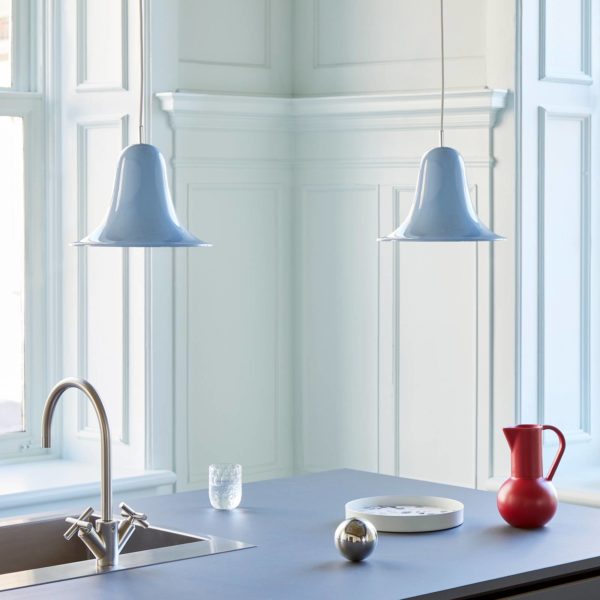 VERPAN Pantop suspension Ø 23 cm, bleu clair Verpan