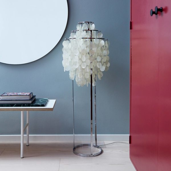 VERPAN Fun 1STM lampadaire chromé Verpan