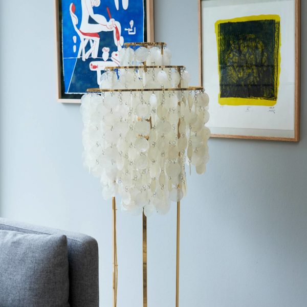 VERPAN Fun 1STM lampadaire laiton Verpan
