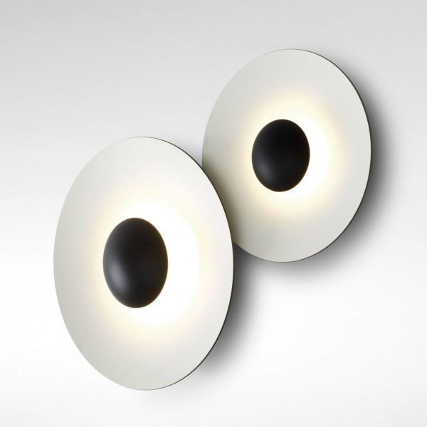 MARSET Ginger 42C applique murale LED Ø42cm chêne/blanc Marset