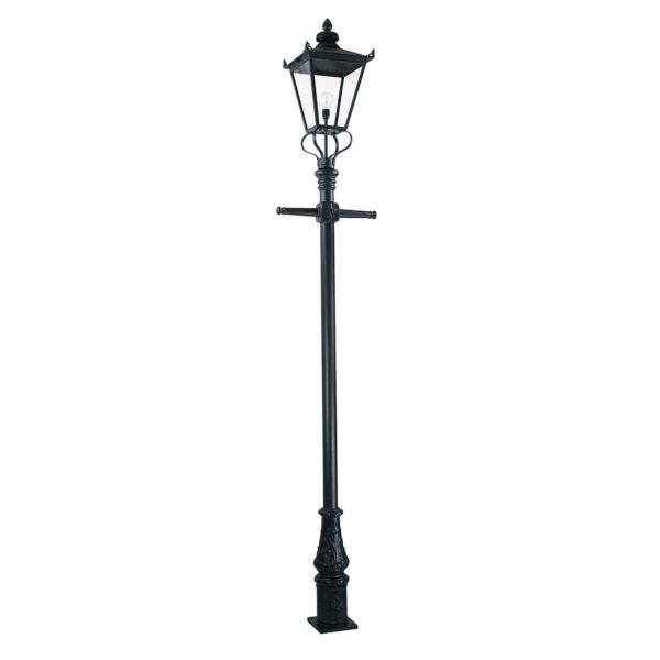 Elstead Lampadaire extérieur Wilmslow noir 1 lampe 330 cm ELSTEAD