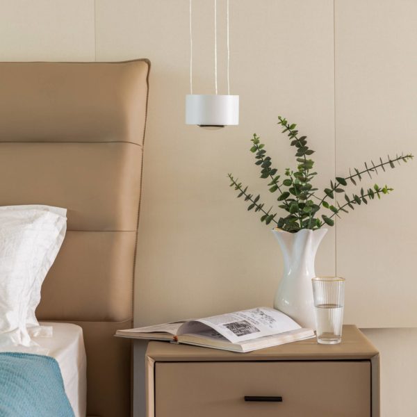 Arcchio Rotari suspension LED, lentille, up/down Arcchio