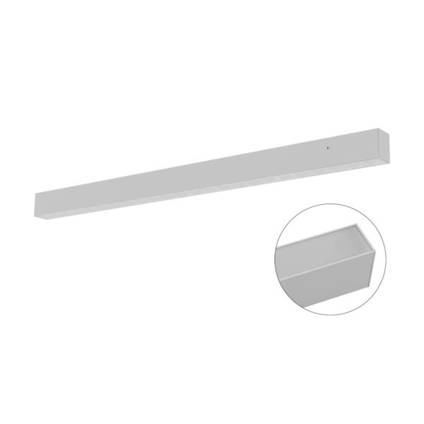 Plafonnier LED EVN Munus argent 36 W EVN