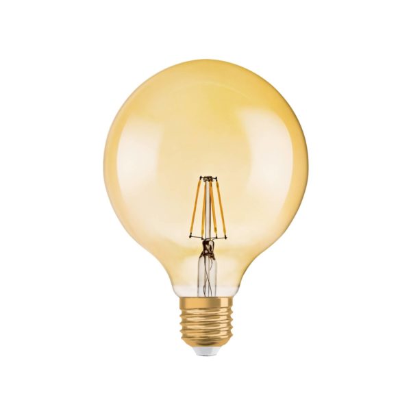 Radium LED Essence Ambiante E27 6,5W globe doré Radium