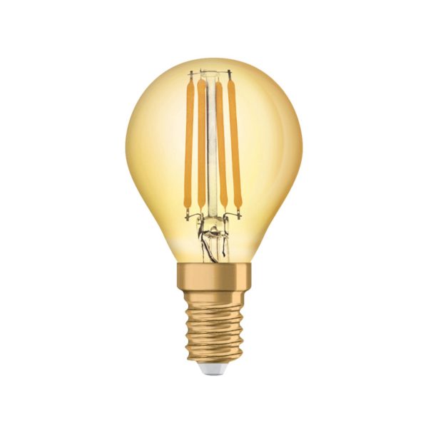 Radium LED Essence Ambiante E14 2,5W goutte doré Radium