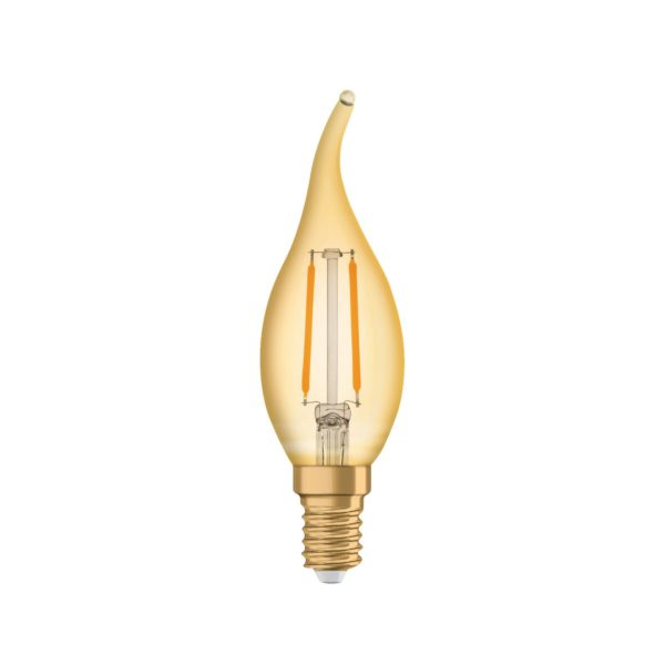 Radium LED Essence Ambiante E14 2,5W flamme doré Radium