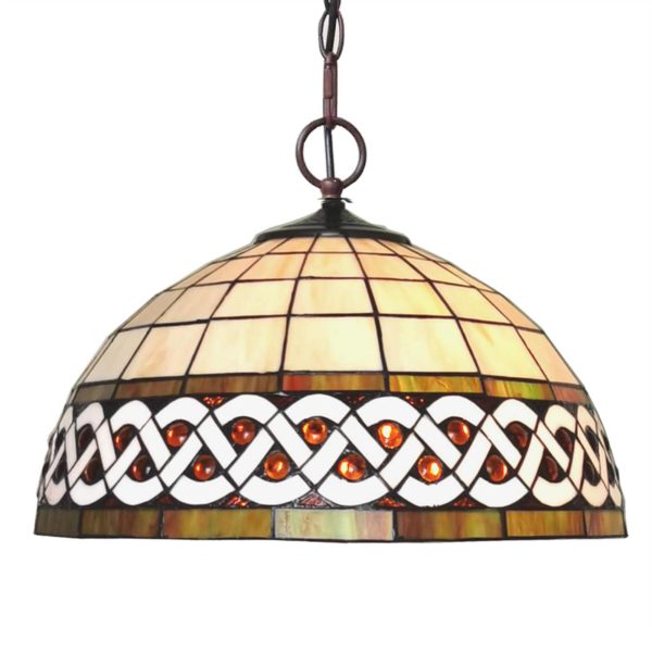Clayre&Eef Suspension 5LL-6152 Ø 46 cm, style Tiffany Clayre&Eef