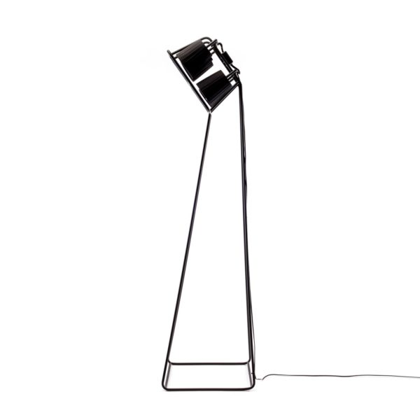 SELETTI Lampe sur pied Multilamp, à six lampes, noire Seletti