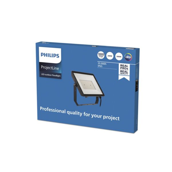 Philips ProjectLine Projecteur d’extérieur LED 3 000K 200W Philips