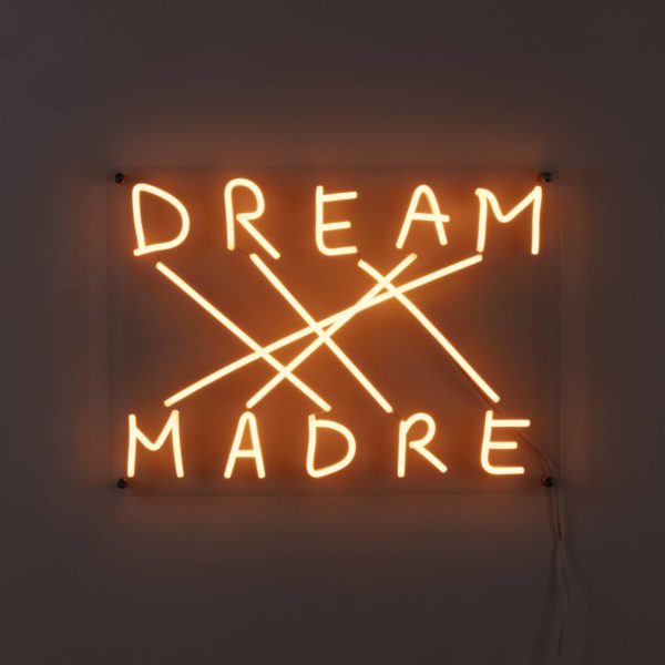 SELETTI Applique déco LED Dream-Madre, jaune Seletti